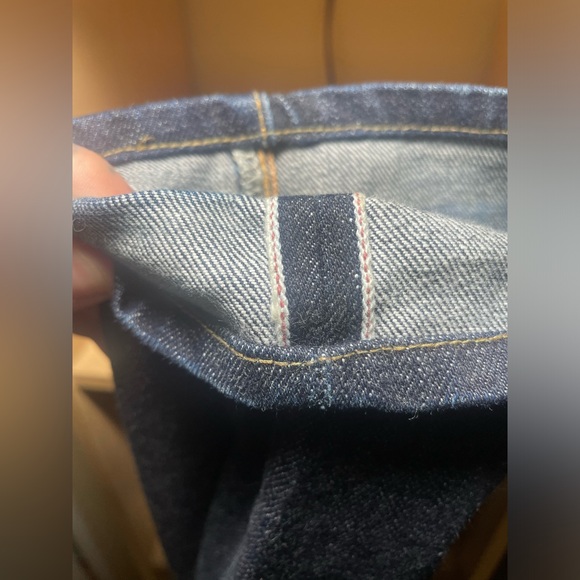 Rrl slim fit selvedge Jeans 33x32 - Picture 7 of 8